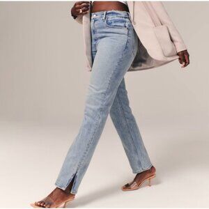 Abercrombie & Fitch The ‘90s Straight Ultra High Rise Jeans 25/0L